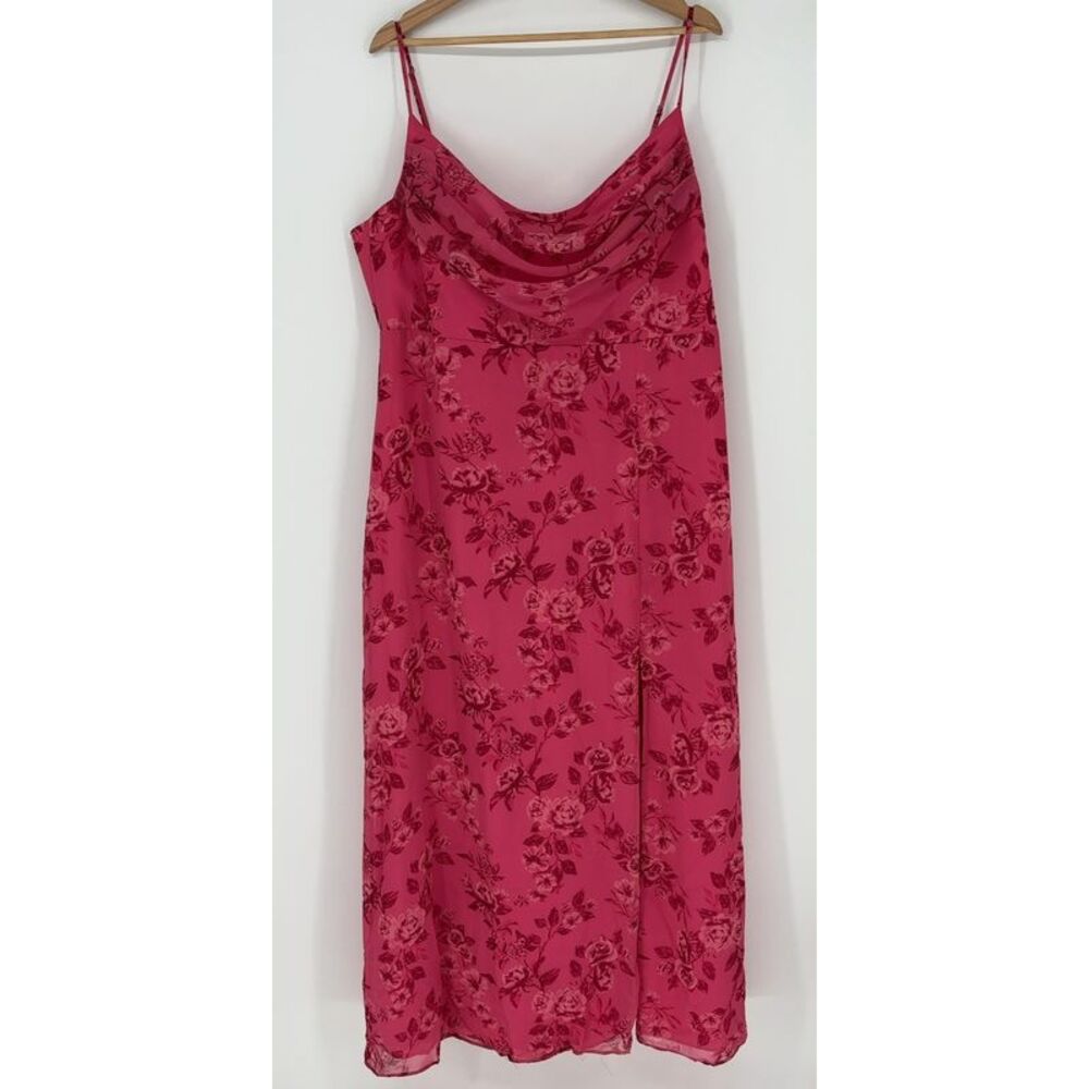 Revelry Pink Floral Bridesmaid Dress